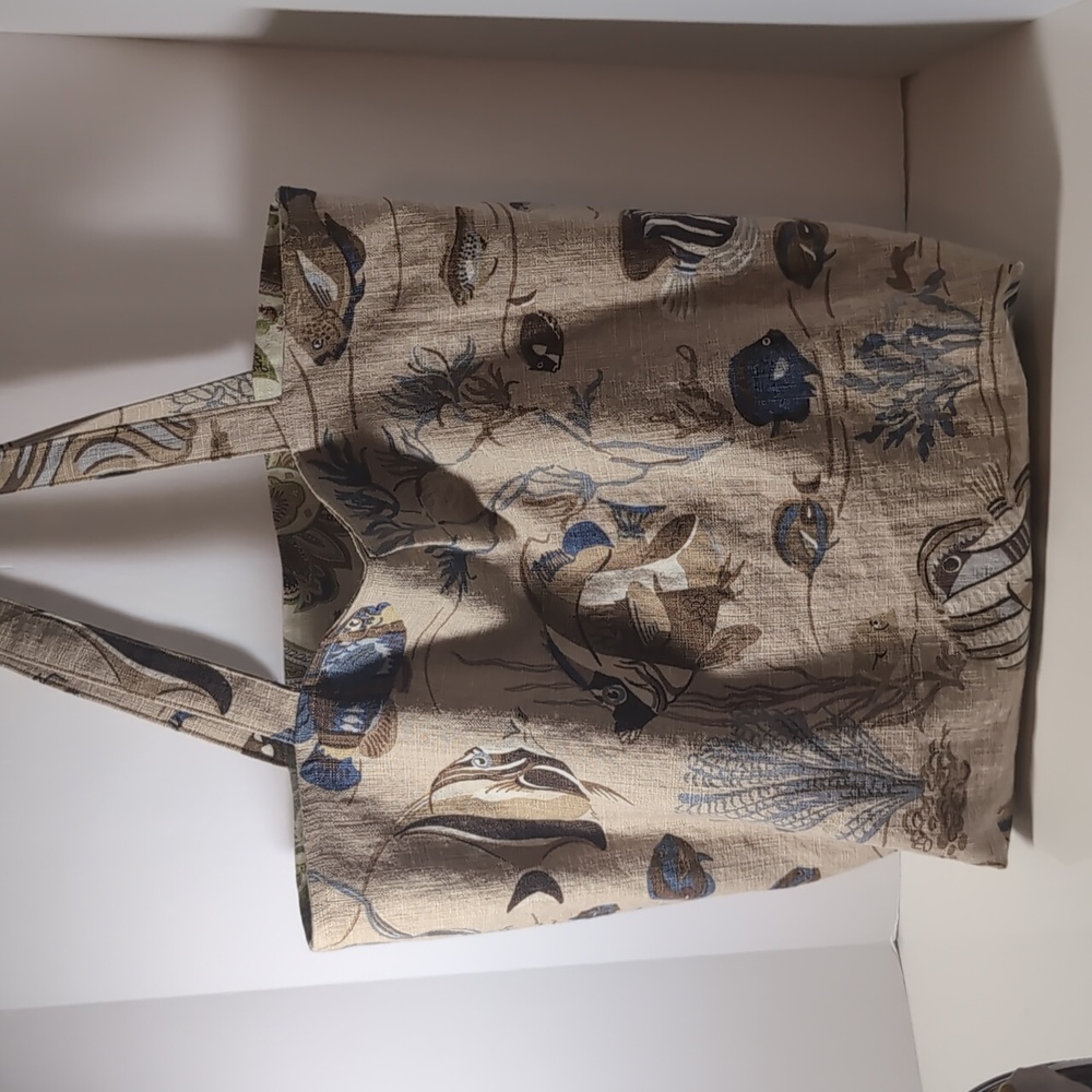 Handmade Reversible Tote Bag - Machine Washable!